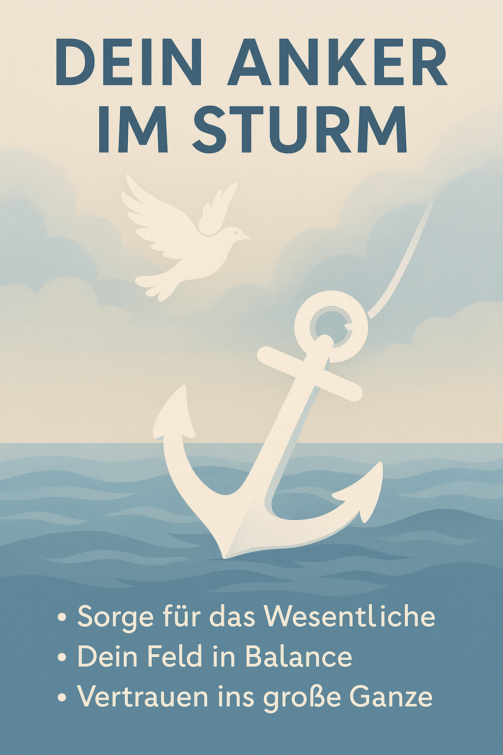 Dein Anker im Sturm